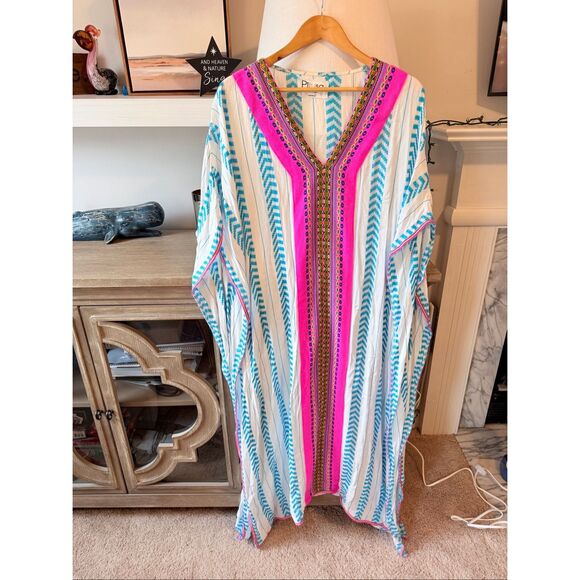 Pitusa Caftan in Light Blue Size Standard - Picture 3 of 7